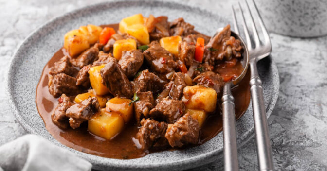 Receitas Rápida e Fácil: Carne de Panela com Batata