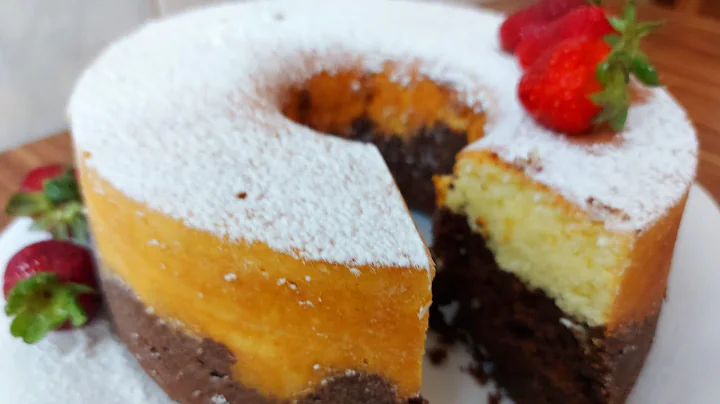 Bolo Dois Amores: Uma delicia de bolo para o seu café 