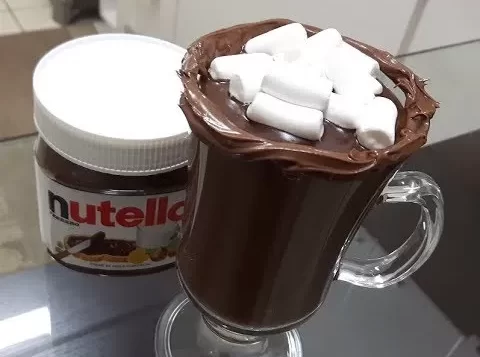 Chocolate Quente Cremoso com Nutella 