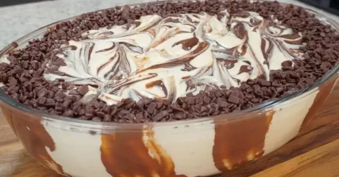 Sobremesas Doces: Mousse Trufado de Leite Ninho com Chocolate