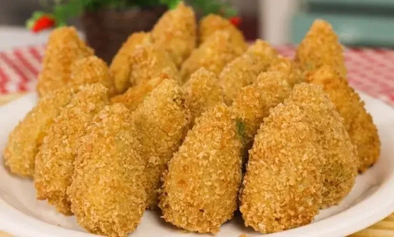 Massa: Coxinhas de Frango sem Massa 