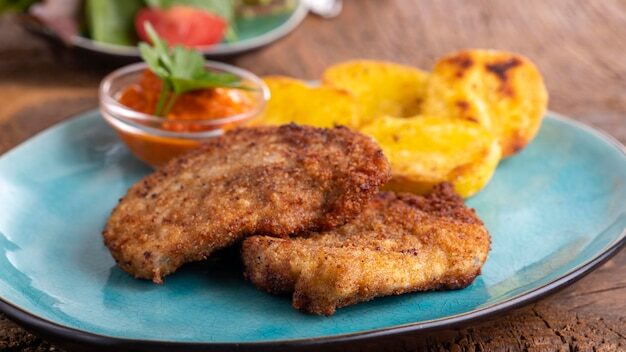 Receitas Rápida e Fácil: Bife à Milanesa Crocante