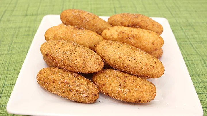 Lanche: Bolinho de Estudante, Receita Fácil e Deliciosa sem Farinha e Sem Leite 