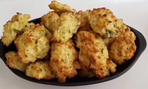 Bolinho de Arroz na Air Fryer