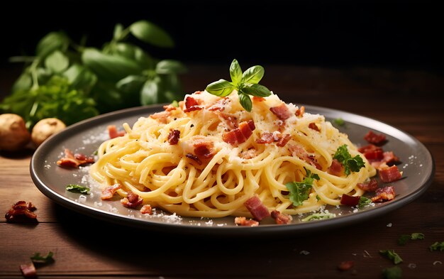 Macarrão a Carbonara 