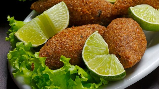 Sobremesas Doces: Kibe Frito Recheado Vegano