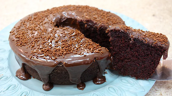 Receitas Rápida e Fácil: Nega Maluca uma Delícia de Bolo de Chocolate 