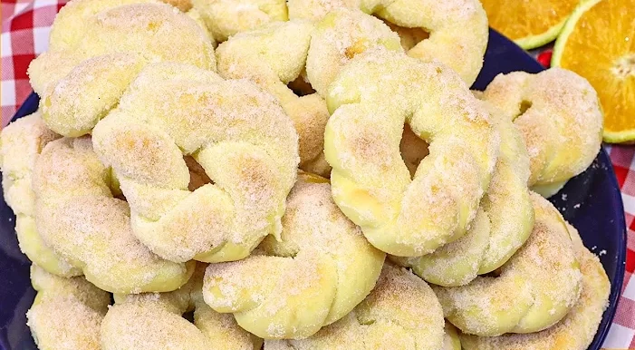 Rosquinha de Laranja Deliciosa e Fofinha