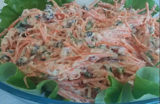 Receitas Rápida e Fácil: Salada de Cenoura Cremosa