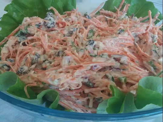 Receitas Rápida e Fácil: Salada de Cenoura Cremosa 