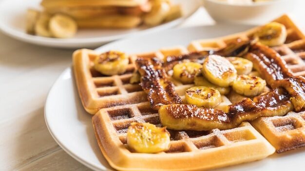 Lanche: Waffle Tradicional Americano