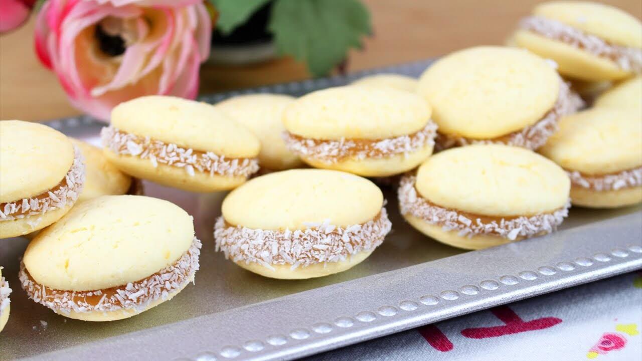 Alfajor de Maizena que Derrete na Boca 