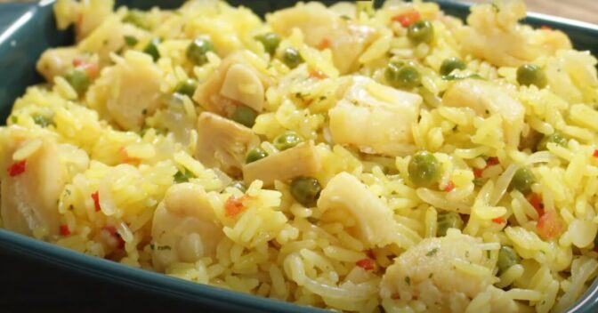 Receitas Rápida e Fácil: Arroz de Bacalhau