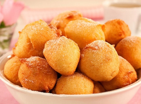 Bolinho de Chuva com Banana 