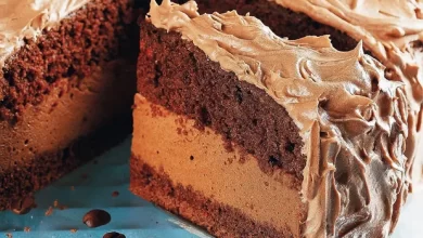 Bolo de Mousse de Chocolate para Festas