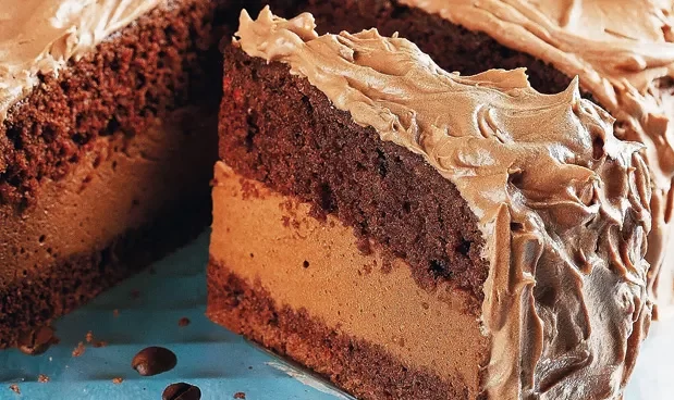 Bolo de Mousse de Chocolate para Festas 