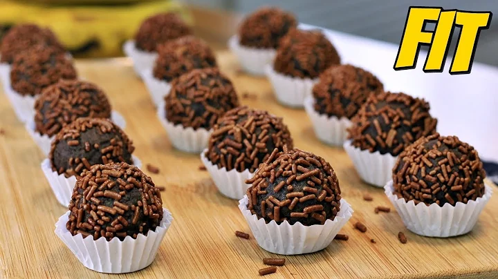 Sobremesas Doces: Brigadeiro fitness com Apenas 3 Ingredientes 