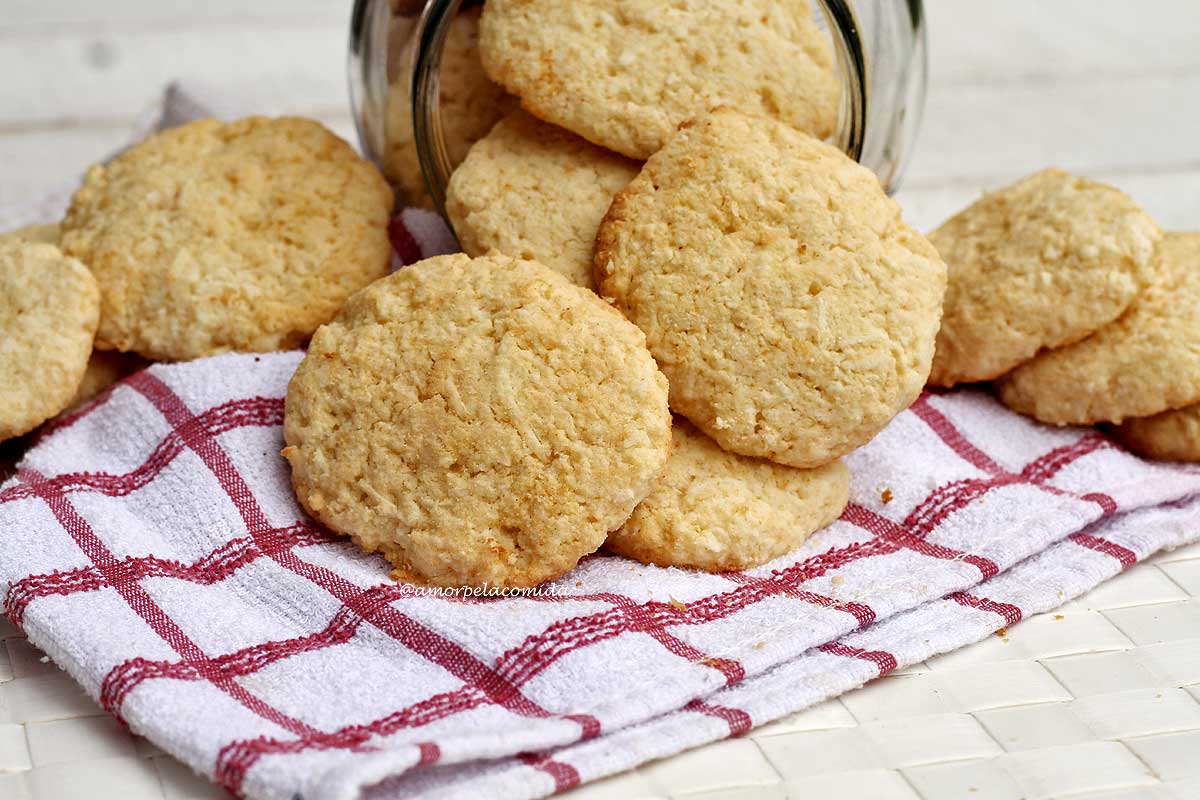 Broa de Coco sem Glúten e Sem Lactose 