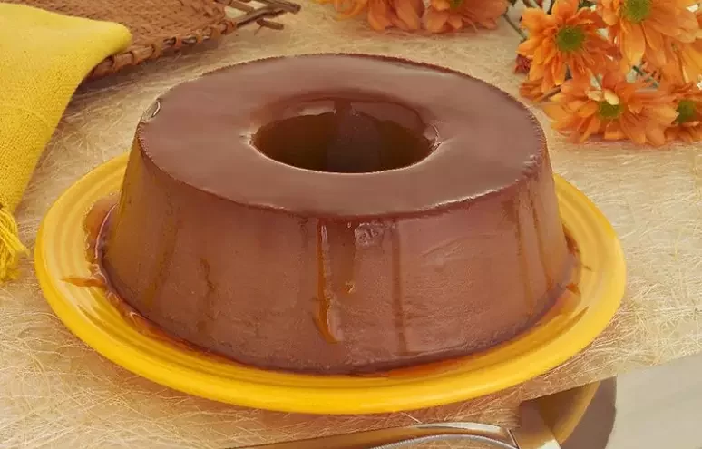 Flan Cremoso de Chocolate 