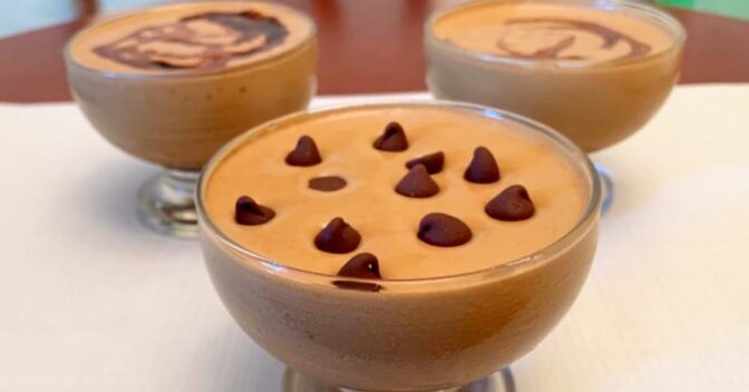 Sobremesas Doces: Mousse de Café