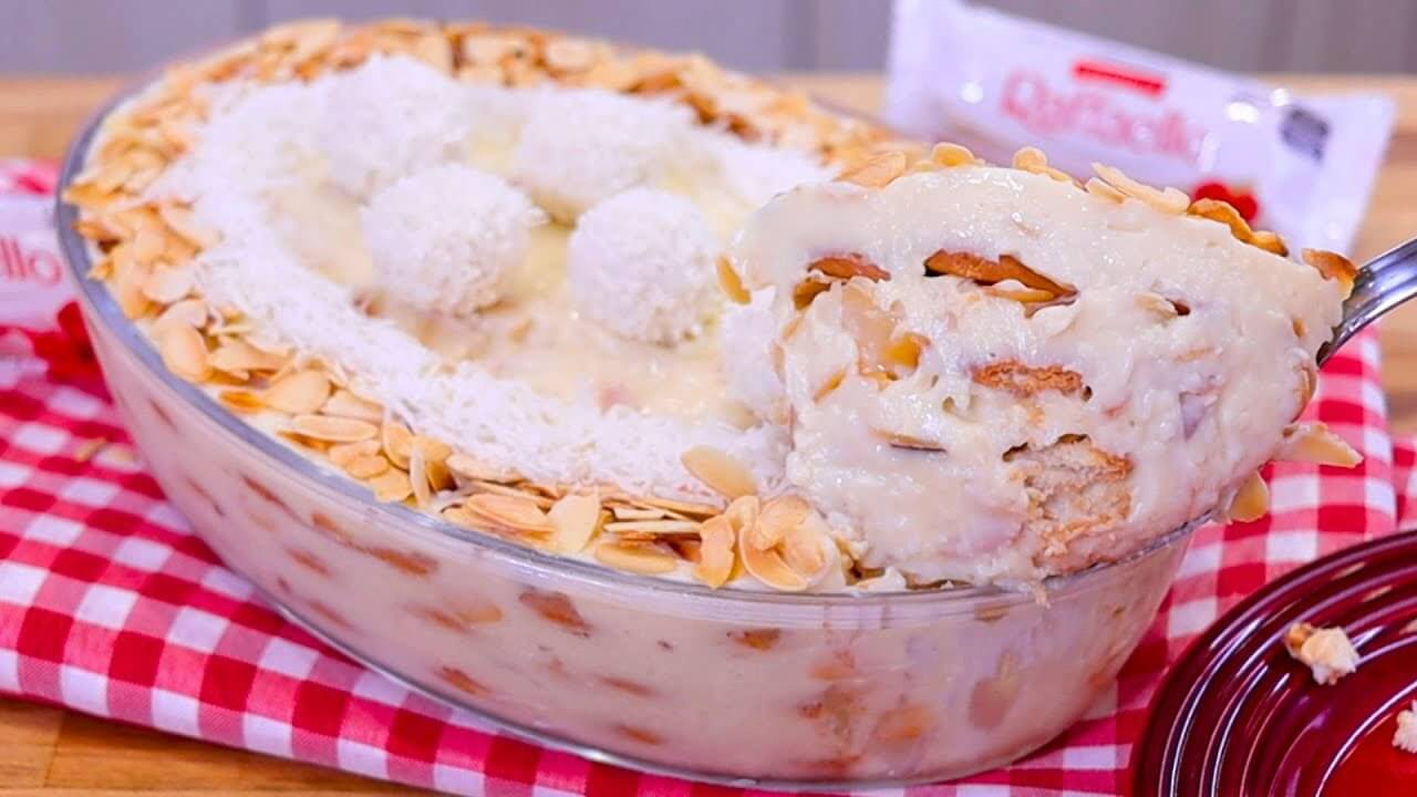 Pavê Raffaello: Uma Sobremesa Irresistível e Fácil de Preparar 