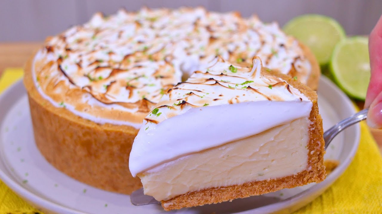 Torta de Limão Tradicional para o Dia das Mães 