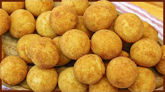 Bolinha de Queijo Simples e Deliciosos