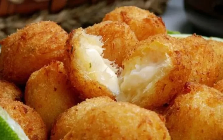 Bolinho de Mandioca na Airfryer