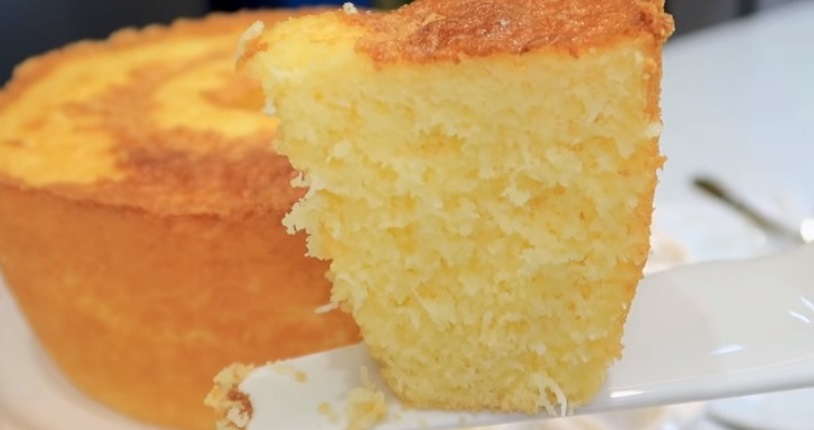 Receitas Rápida e Fácil: Bolo de Arroz Cru de Liquidificador Super Fofinho 