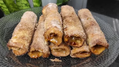 Churros com Pão de Forma