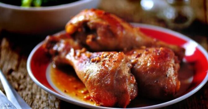 Receitas Rápida e Fácil: Coxas de Frango com Marinada Especial