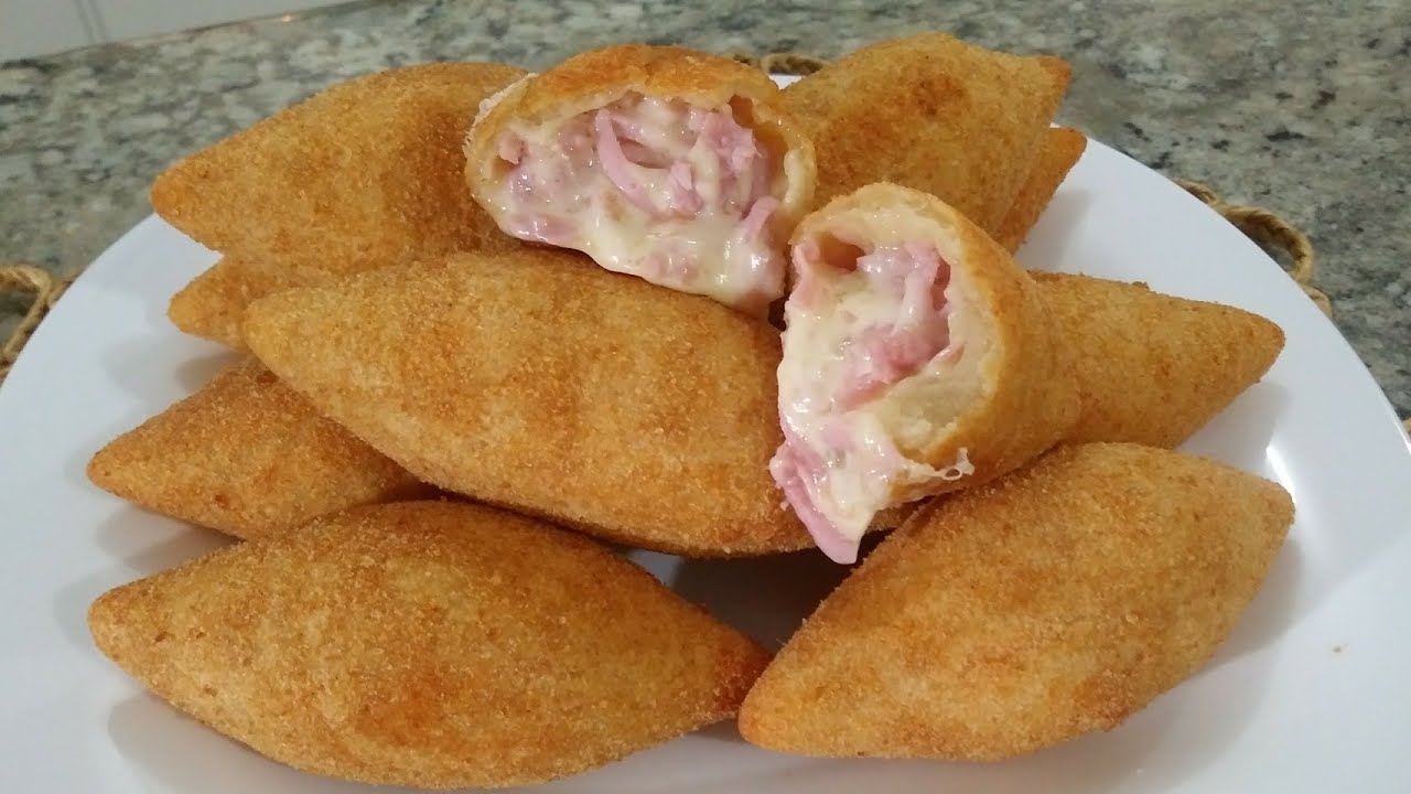 Enroladinho de Presunto e Queijo 