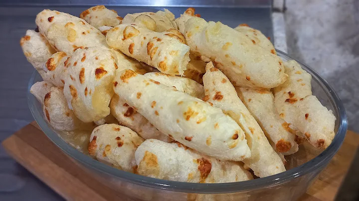 Receitas Rápida e Fácil: Biscoito de Polvilho na AirFryer Sem Leite, Sem Óleo, Sem Fritura 