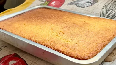 Bolo de Cenoura com Fubá sem Farinha de Trigo