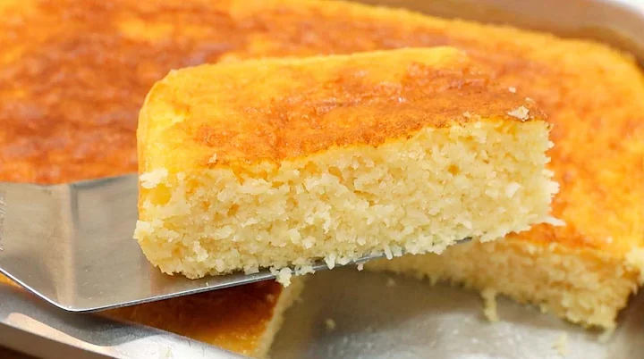 Bolo de Coco Sem Farinha 