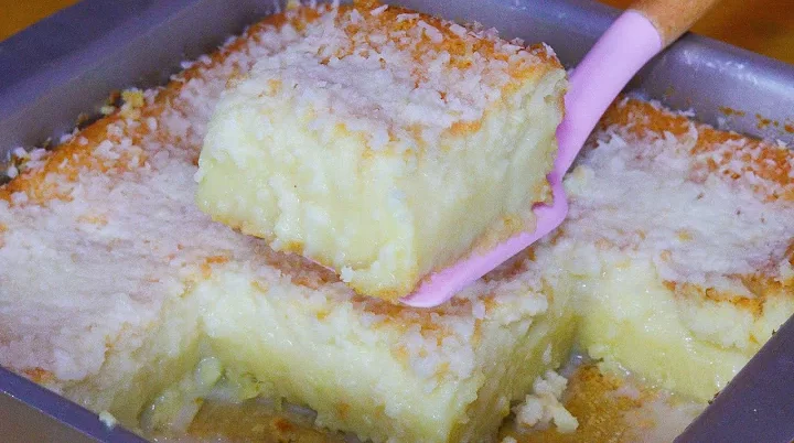 Bolo de Coco Sem Trigo Muito Molhadinho 