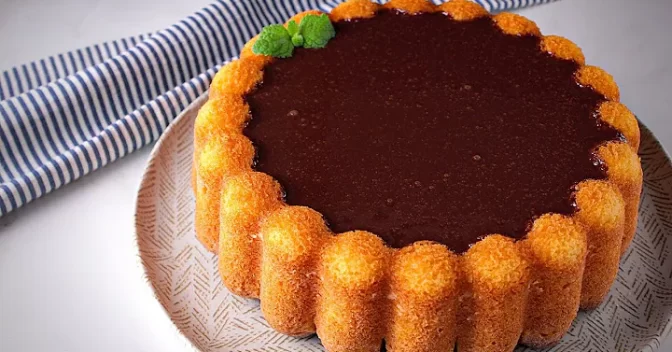 Bolos: Bolo de Laranja Super Fofinho e Úmido com Cobertura de Chocolate