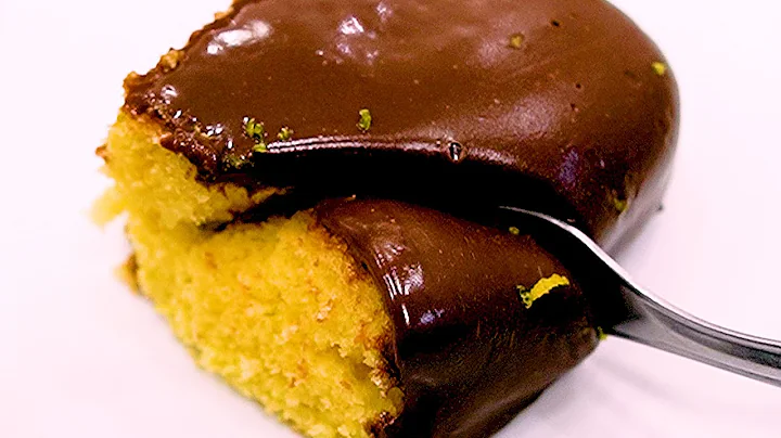 Bolo de Laranja com Chocolate