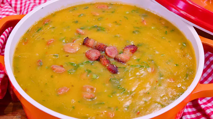 Caldo Verde Fácil com Bacon e Calabresa 