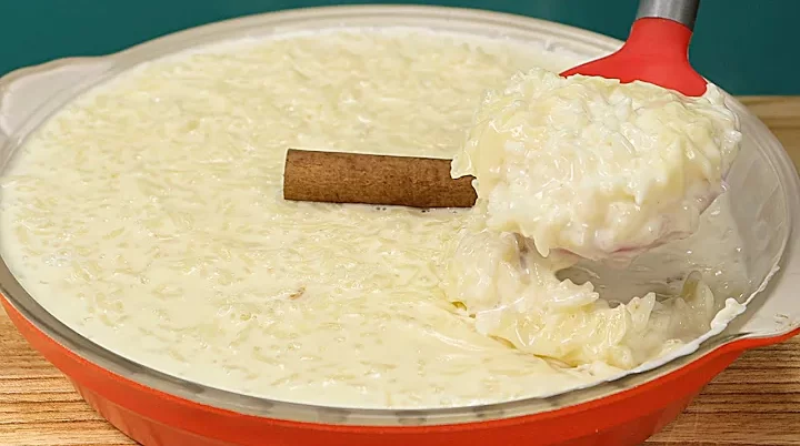 Receita de Arroz Doce Cremoso 