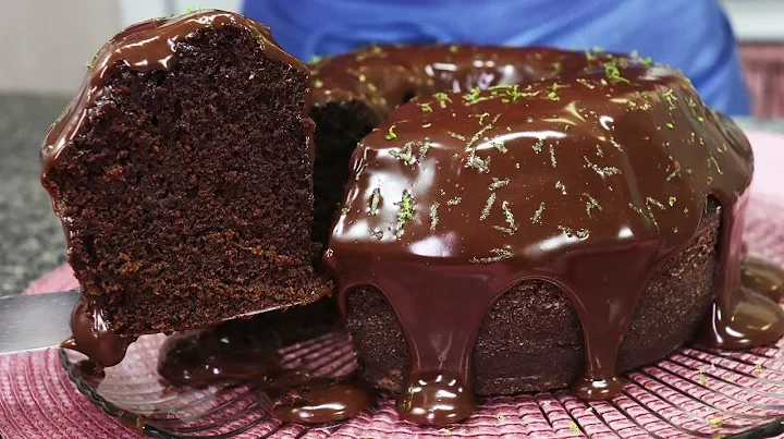 Receita de Bolo de Chocolate com Laranja 