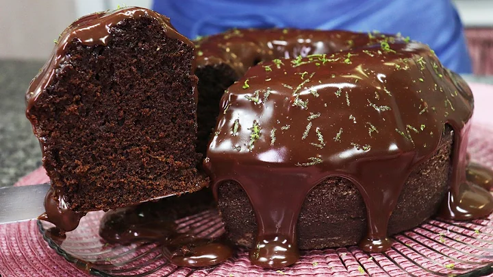 Receita de Bolo de Chocolate com Laranja