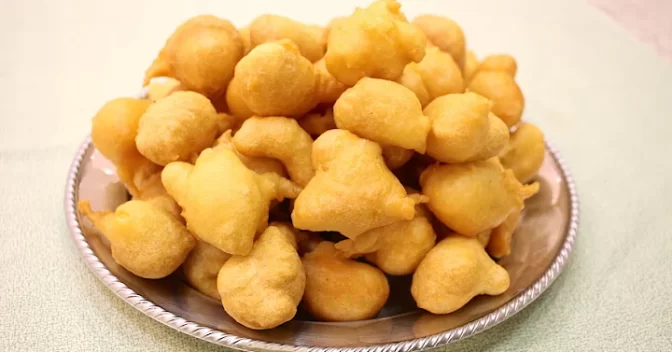 Lanche: Bolinho de Chuva Salgado da Vovó