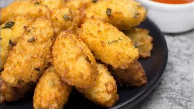 Receita de Bolinho de Arroz Simples Prático e Delicioso