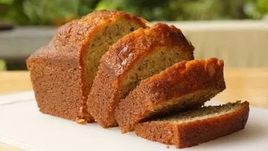 Receita de Bolo de Banana Fit - Zero Açúcar e Zero Lactose