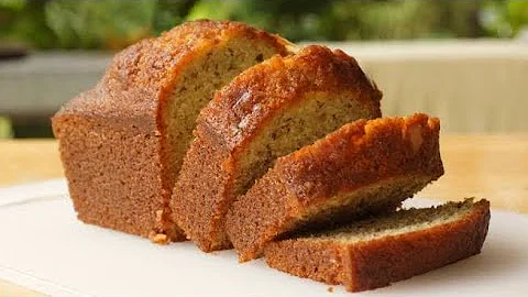 Receita de Bolo de Banana Fit - Zero Açúcar e Zero Lactose