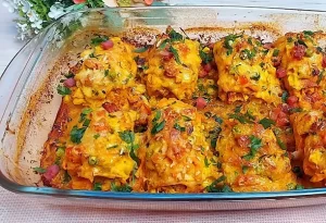 Peito de Frango Recheado ao Forno: Receita fácil e diferente