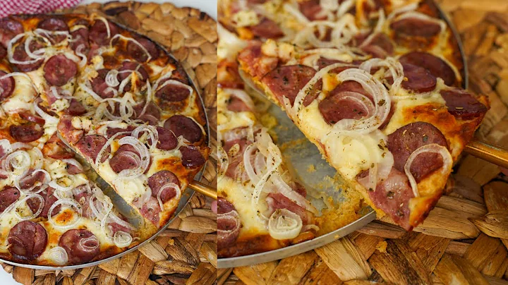 Pizza de Arroz Crocante e Deliciosa Veja a Receita