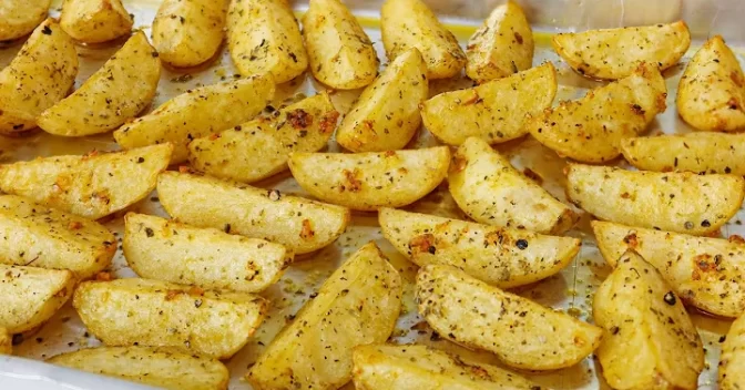 Receitas Rápida e Fácil: Receita de Batata Assada Crocante Faça ai Na sua Casa