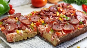 Focaccia  Recheada, Essa Massa Italiana é Perfeita e Sem Sovar